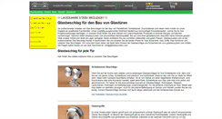 Desktop Screenshot of glasbausystem.com